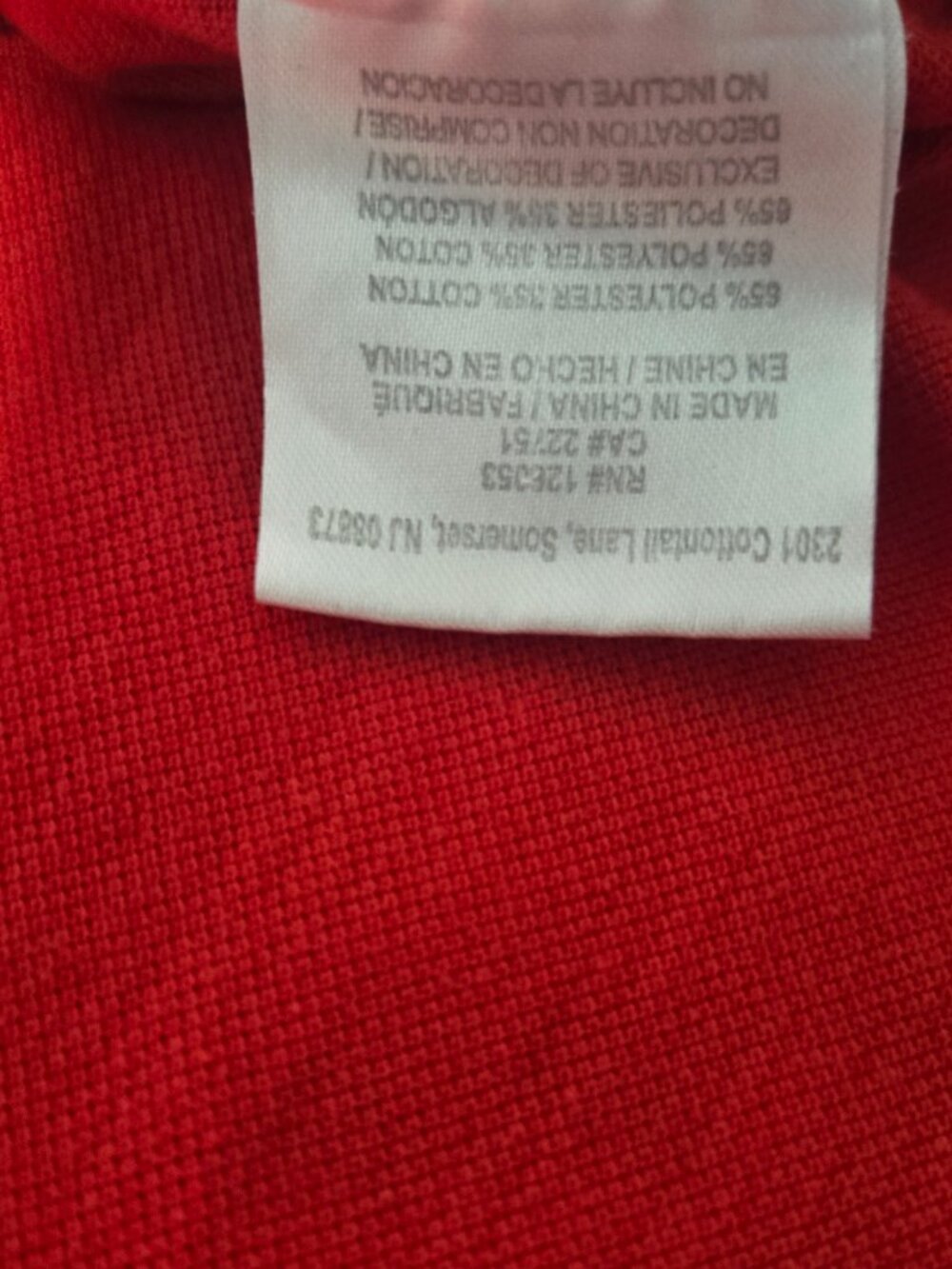 Ottawa Senators NHL Official Licensed Embroidered Polo Shirt Red Black Men's XL - Picture 7 of 13